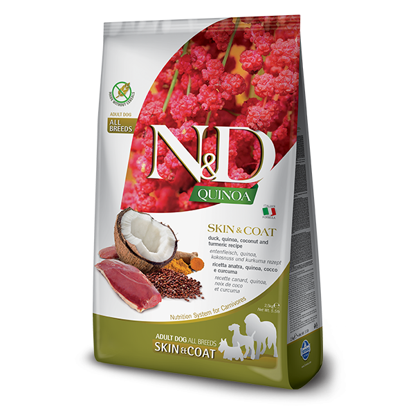 N&D QUINOA TAHILSIZ ÖRDEK, BROKOLİ & KUŞKONMAZ KISIRLAŞTIRILMIŞ YETİŞKİN MEDIUM MAXI 12kg